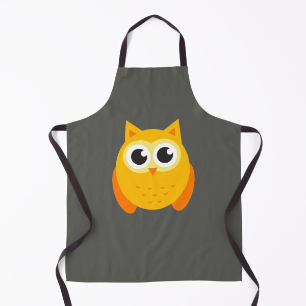 Item preview, Cute Orange Sunkist Owl designed and sold by ladypennyface.