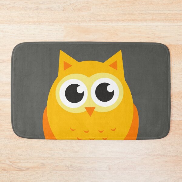 Item preview, Cute Orange Sunkist Owl designed and sold by ladypennyface.