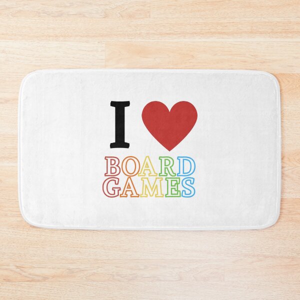 Item preview, Rainbow I Heart Board Games designed and sold by gamenighttees.