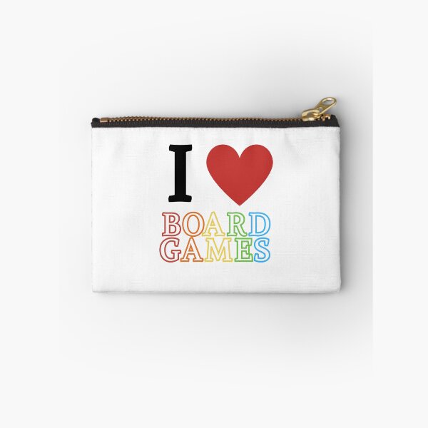 Item preview, Rainbow I Heart Board Games designed and sold by gamenighttees.