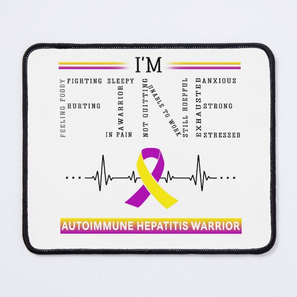 Item preview, I'm Fine Autoimmune Hepatitis Warrior Support Autoimmune Hepatitis Awareness Gifts designed and sold by rechardtee.