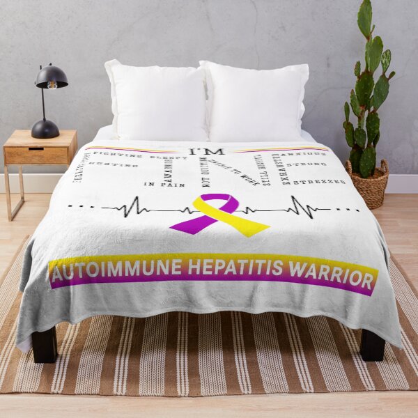 Item preview, I'm Fine Autoimmune Hepatitis Warrior Support Autoimmune Hepatitis Awareness Gifts designed and sold by rechardtee.