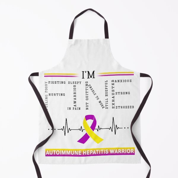 Item preview, I'm Fine Autoimmune Hepatitis Warrior Support Autoimmune Hepatitis Awareness Gifts designed and sold by rechardtee.