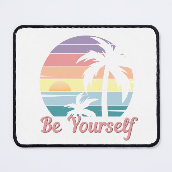 Item preview, Be Yourself - Love is Love, Self Love, Vintage Rainbow Sunrise  designed and sold by Sun Sand & Sea Art.