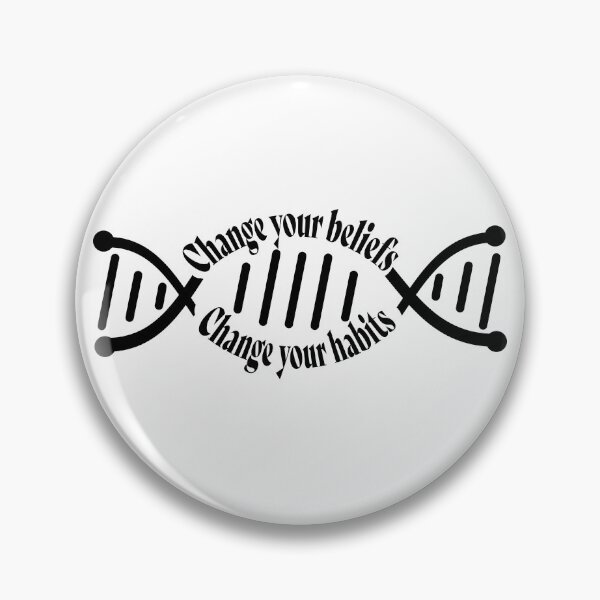 Item preview, Change your beliefs, Change your habits designed and sold by Plumtree81.