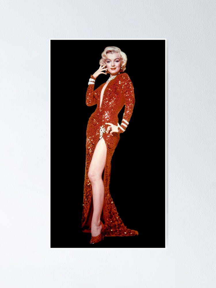 Fine Art Print Gentlemen Prefer Blondes / Marilyn Monroe (Retro Movie)