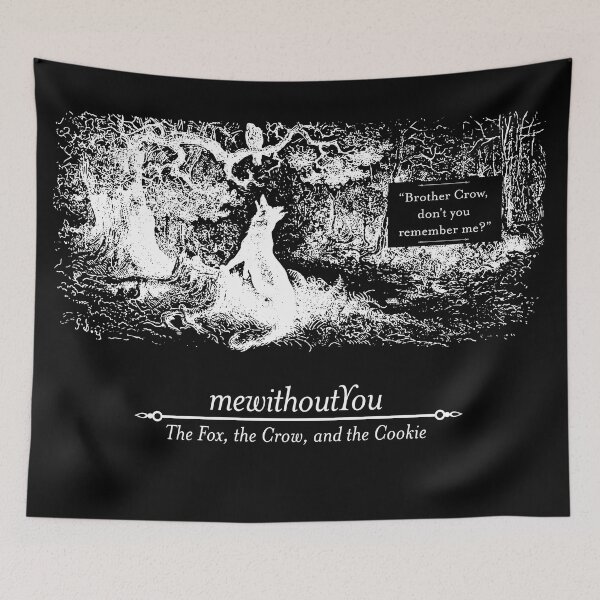 Item preview, The Fox, The Crow, the Cookie - White designed and sold by modularmodular.