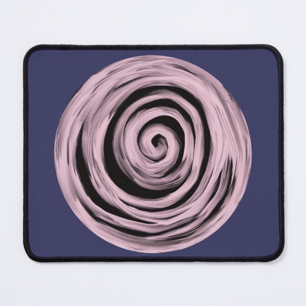 Item preview, Grungy Black & Pastel Pink Full Moon Illustration designed and sold by ZaraRoza.