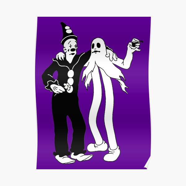 kineticards Horror The Skeleton Ghostemane Halloween Koko Ghost Dark Scary  Clown  Home Decor Wall Art Print Poster  Amazonca Home