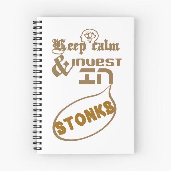 Item preview, Keep calm and invest in stonks.,, designed and sold by Chakilogy.