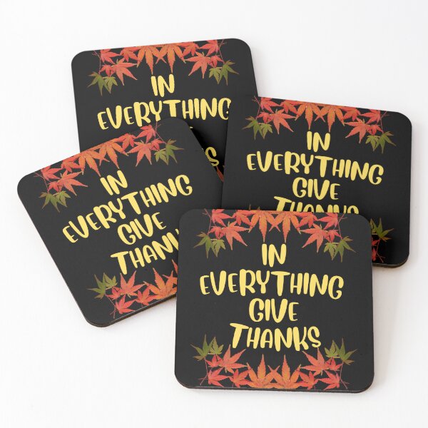 Item preview, IN EVERYTHING GIVE THANKS  1 Thessalonians 5:18 designed and sold by RhondaCGoins.