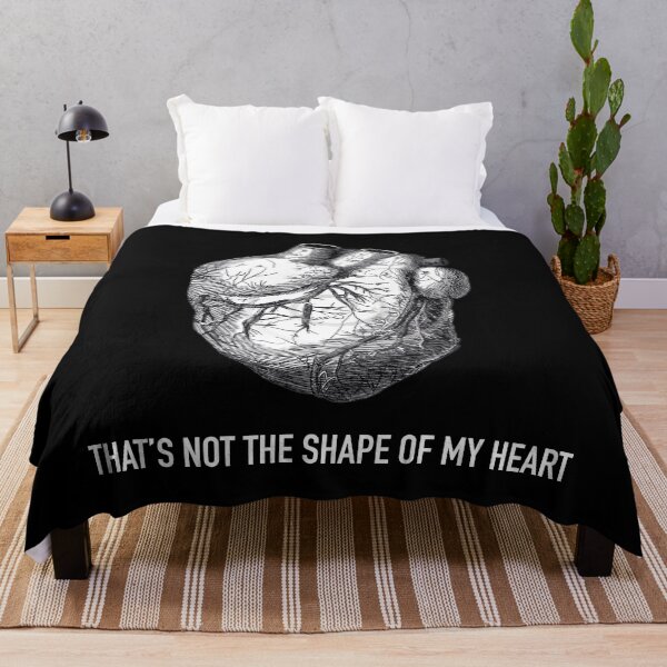 Item preview, That's Not The Shape Of My Heart designed and sold by pomak.