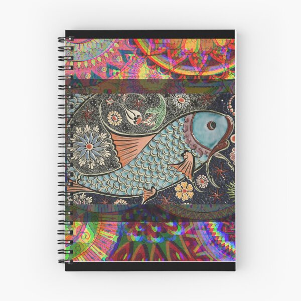 Item preview, Lovely Mosaic Goldfish Pattern Colorful Design designed and sold by EarthArtDesigns.