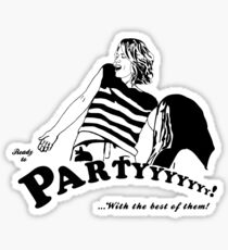 Ready to Party Sticker