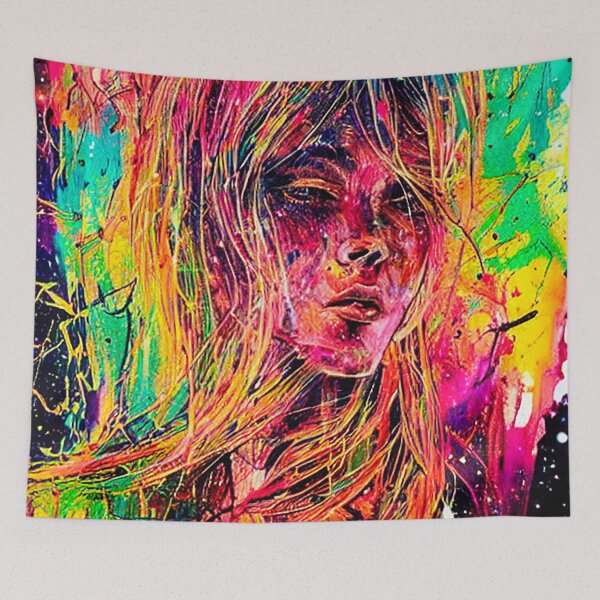 Item preview, Wondering - Colorful Edgy Art 01 designed and sold by S0ulG4z3r.
