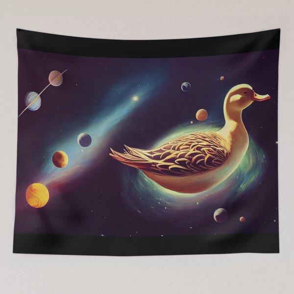 Item preview, Space Duck - Galaxy Duck -Supernova designed and sold by TeeARTHY.