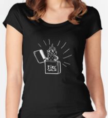 Before the Storm - Firewalk - Life is Strange 1.5 Women's Fitted Scoop T-Shirt