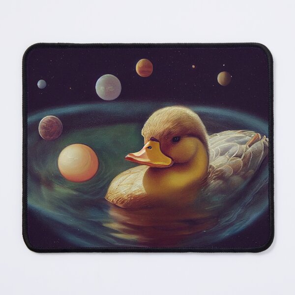 Item preview, Space Duck - Saturn Duck designed and sold by TeeARTHY.