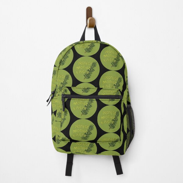 Item preview, Protect Mother Earth Illustrated Text Badge Climate Activists designed and sold by AngelDawnDesign.