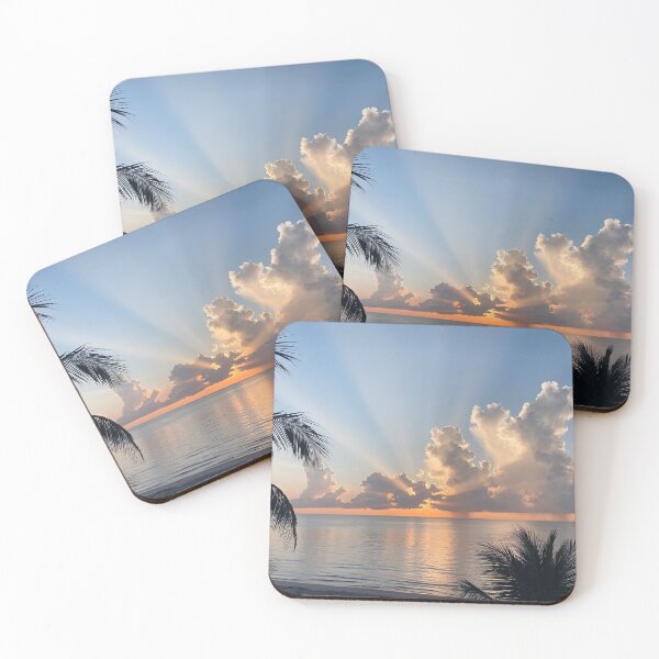 Item preview, Delray Florida Beach Dreamy Orange Sunrise designed and sold by shirabee.