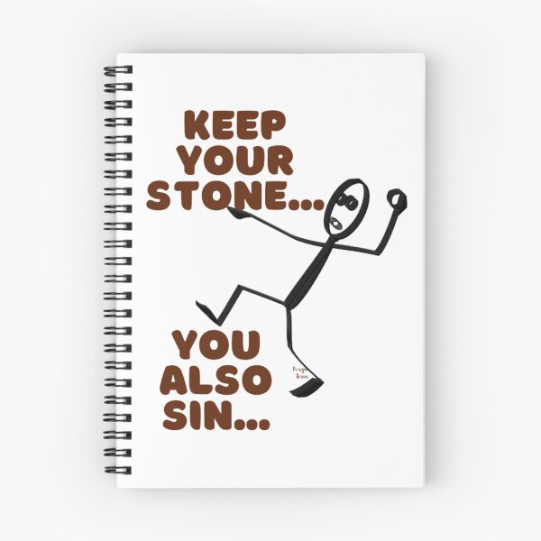 Item preview, KEEP YOUR STONE... YOU ALSO SIN... JOHN 8:1-11 designed and sold by CSJ7.