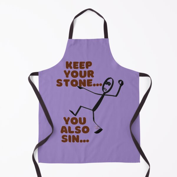 Item preview, KEEP YOUR STONE... YOU ALSO SIN... JOHN 8:1-11 designed and sold by CSJ7.