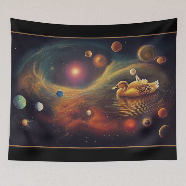 Item preview,  Space Duck - Galaxy Duck -Milky Way Galaxy Duck   designed and sold by TeeARTHY.