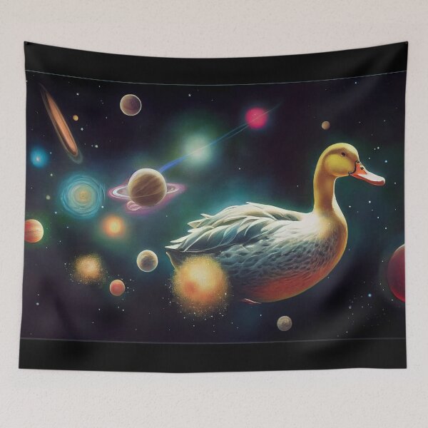 Item preview, Space Duck - Galaxy Duck -Supernova designed and sold by TeeARTHY.