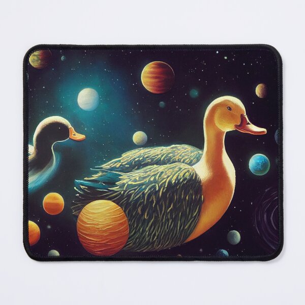 Item preview, Space Ducks - Galaxy Two Ducks designed and sold by TeeARTHY.