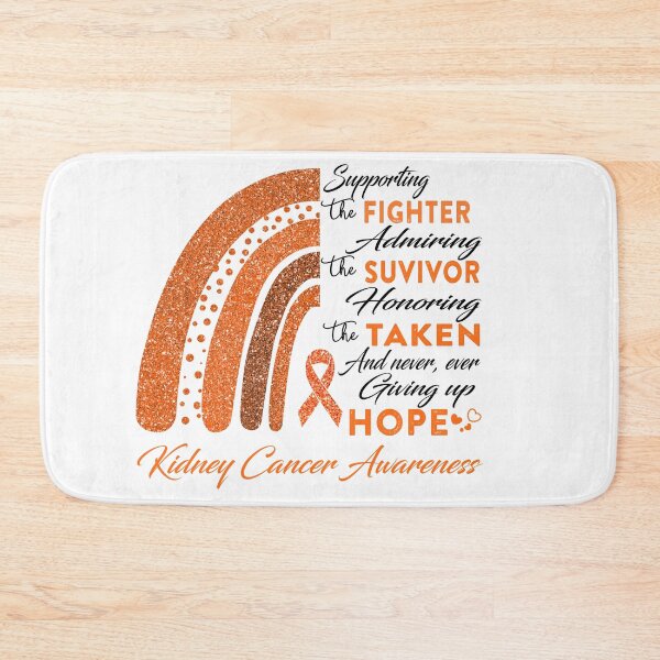 Item preview, Kidney Cancer Warrior Supporting Fighter  Awareness designed and sold by Gillosina.