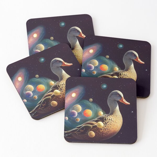 Item preview, Space Duck - Galaxy Duck - Supernova designed and sold by TeeARTHY.