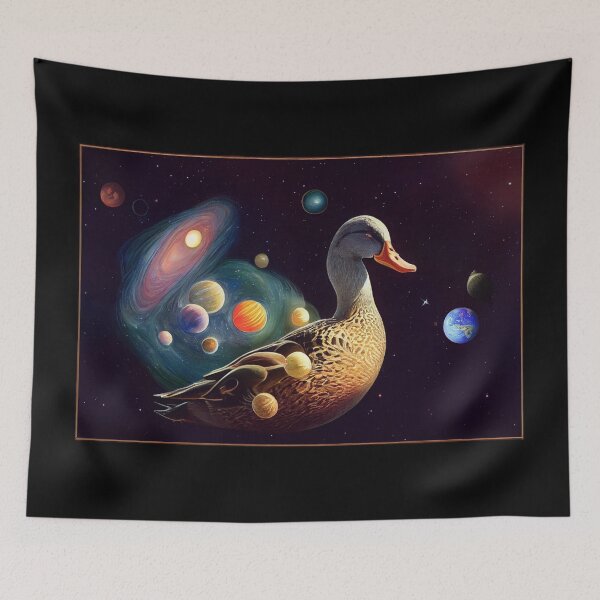 Item preview, Space Duck - Galaxy Duck - Supernova designed and sold by TeeARTHY.