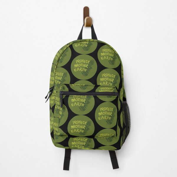 Item preview, Protect Mother Earth Illustrated Text Badge Climate Activists designed and sold by AngelDawnDesign.