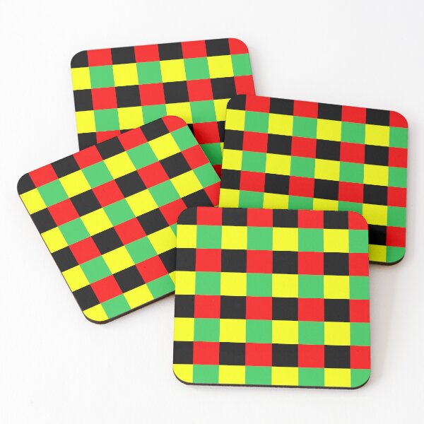 Item preview, African color checker board pattern designed and sold by Itzjustlife.