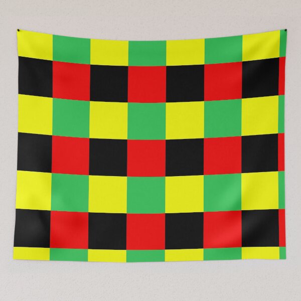 Item preview, African color checker board pattern designed and sold by Itzjustlife.
