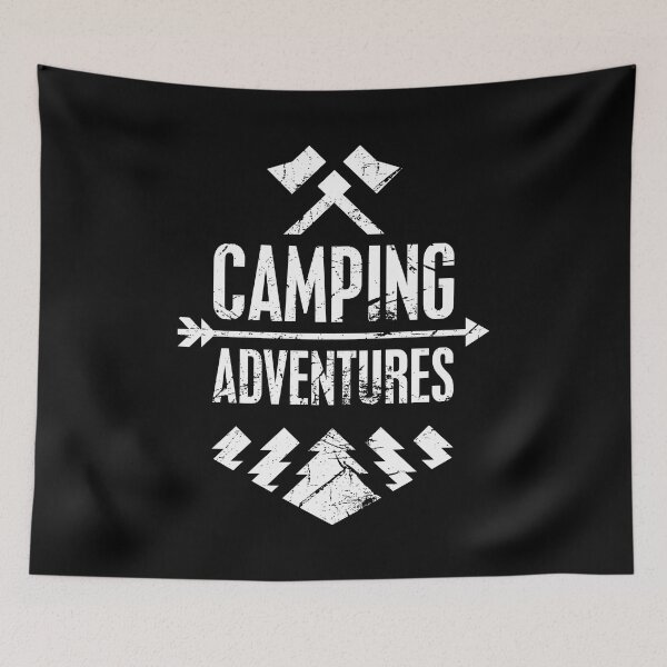 Item preview, Camping adventures designed and sold by etraveler.