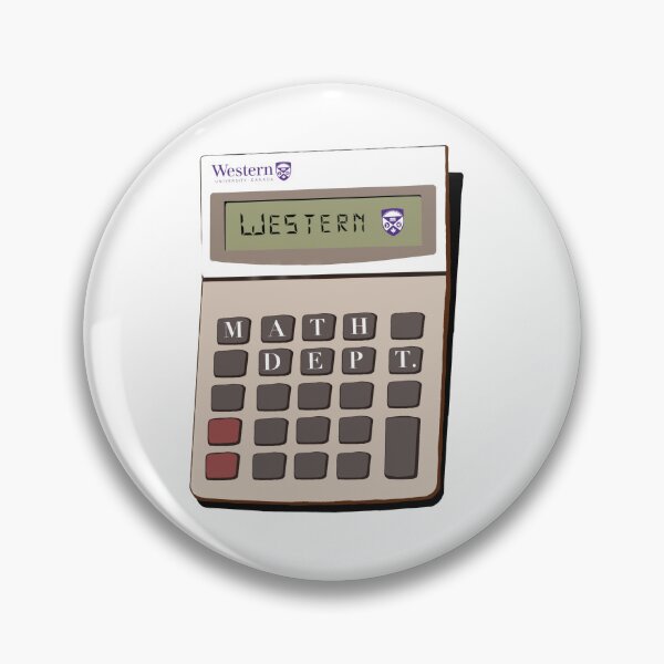 Item preview, Western University Math  designed and sold by stickergal99.