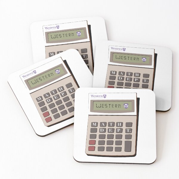 Item preview, Western University Math  designed and sold by stickergal99.