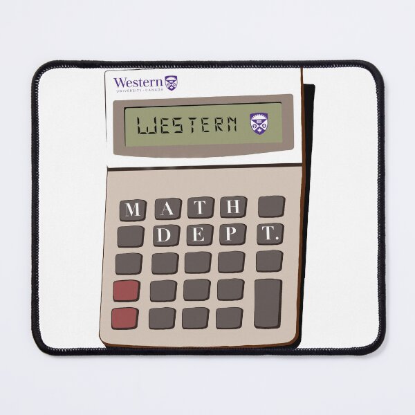 Item preview, Western University Math  designed and sold by stickergal99.