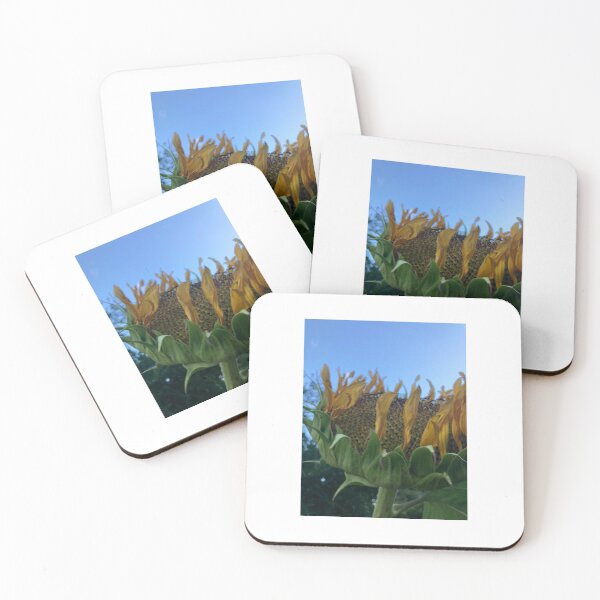 Item preview, Aesthetic Yellow and Blue Sunflower designed and sold by shirabee.