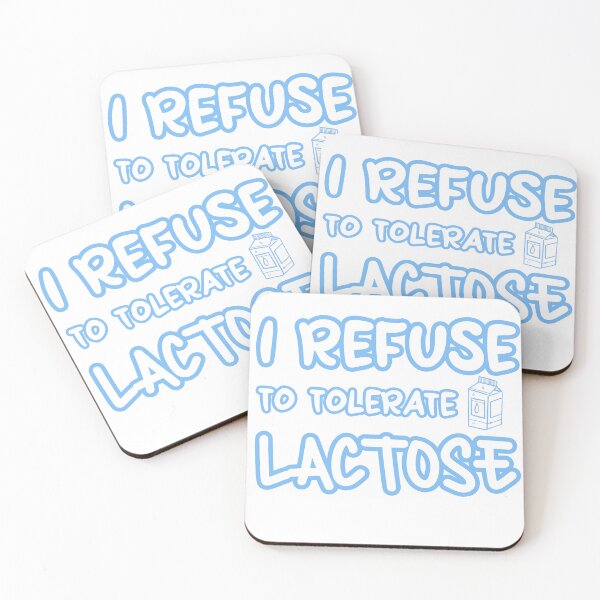 Item preview, I Refuse To Tolerate Lactose Funny Lactose Intolerant designed and sold by uwart.