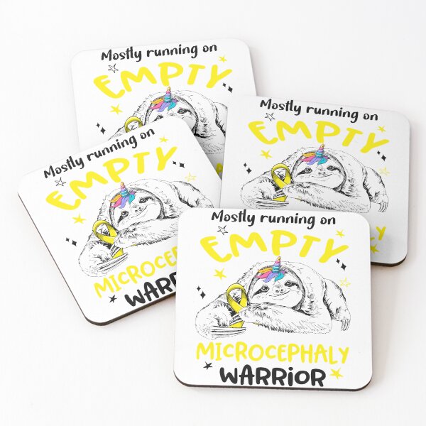 Item preview, Mostly running on Empty Microcephaly Warrior designed and sold by ElizabethS809.