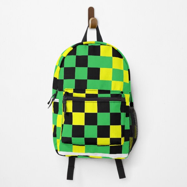 Item preview, Green Yellow and black checker board pattern designed and sold by Itzjustlife.
