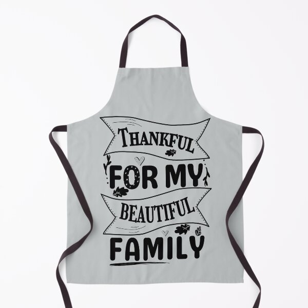 Item preview, Thankful for my beautiful family, thanksgiving phrase for the family designed and sold by Malogue.