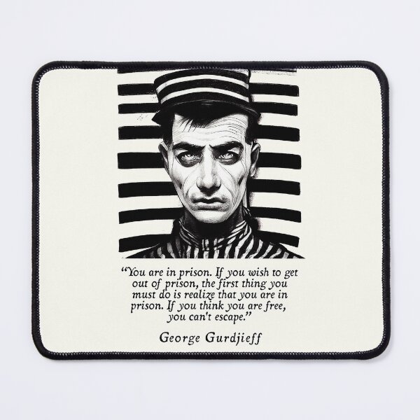Item preview, Escape from Prison (George Gurdjieff) designed and sold by NuminousYes.