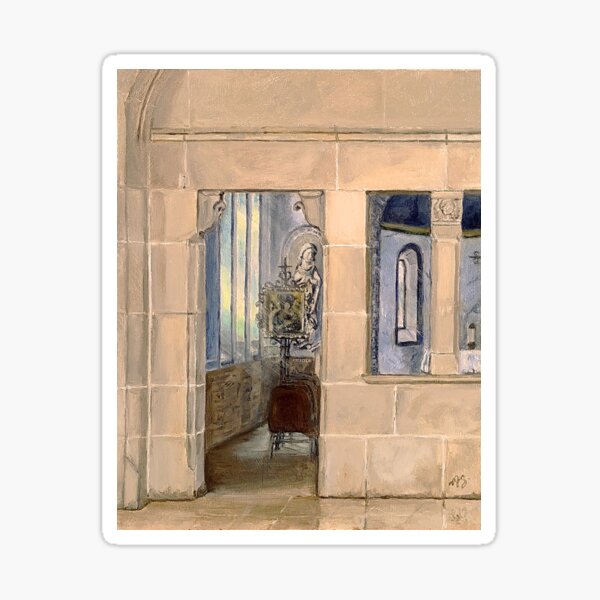 Chapel Entrance, St. Anne's Sticker