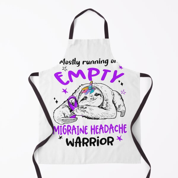 Item preview, Mostly running on Empty Migraine Headache Warrior designed and sold by ElizabethS809.