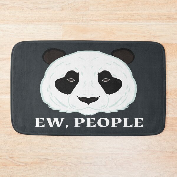 Item preview, Ew, People Cute White Panda designed and sold by universegrace.