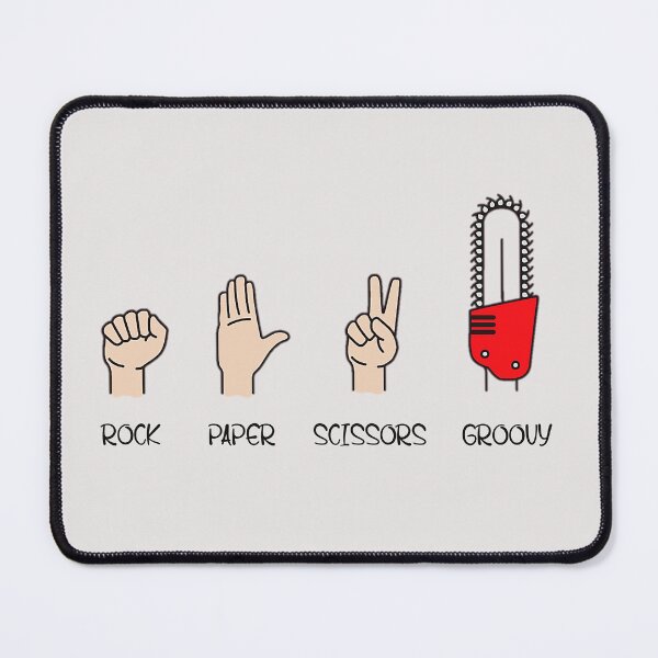 Item preview, ROCK PAPER SCISSORS GROOVY designed and sold by UrTshirt.