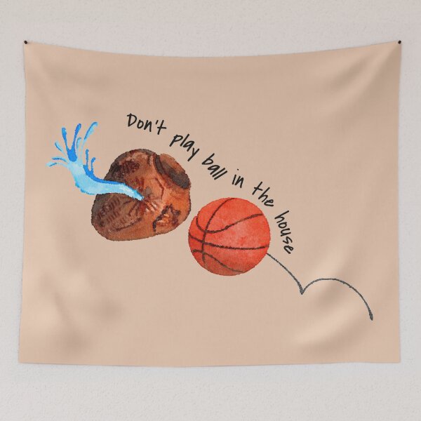 Item preview, Funny Don’t Play Ball in the Brady House  designed and sold by DNiceGirl.